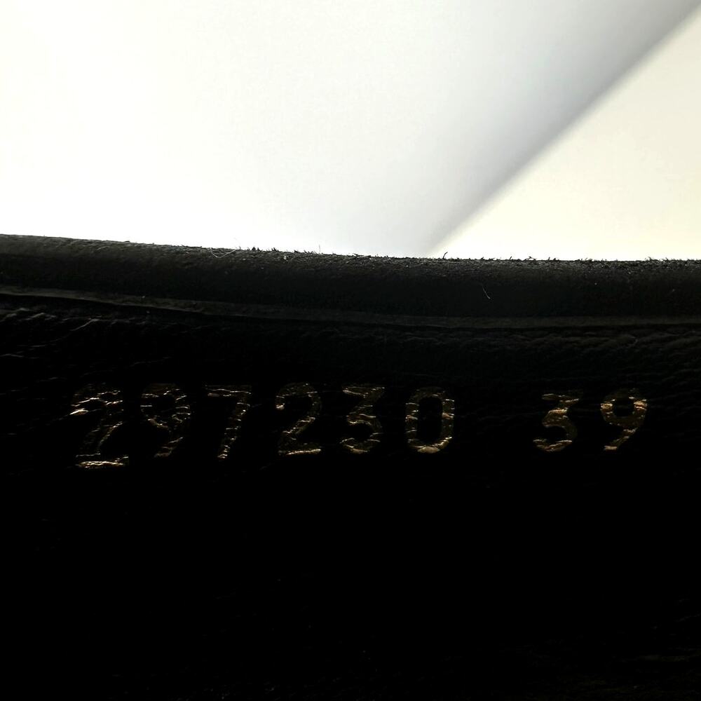 Gucci Classic Black Suede Pumps Bamboo Horsebit Cap Toe IT 39 - Picture 9 of 15